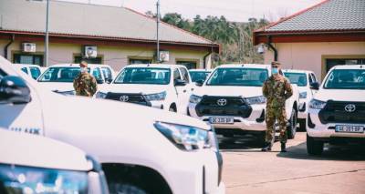 Пограничная полиция Грузии получила в подарок более 30 новых автомобилей - sputnik-georgia.ru - Грузия - Тбилиси