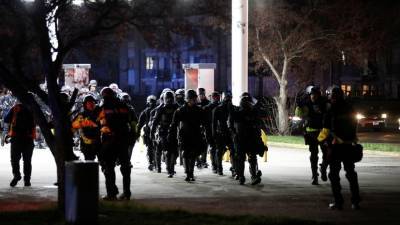 Около 100 человек задержаны после беспорядков в Миннесоте - russian.rt.com - USA - шт. Миннесота - Бруклин-Сентер
