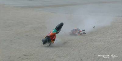 Гран-при Португалии MotoGP - видео аварии Хорхе Мартина - ТЕЛЕГРАФ - telegraf.com.ua - Португалия