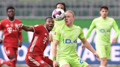 Максимилиан Филипп - Джамал Мусиал - «Бавария» одержала победу над «Вольфсбургом» в матче Бундеслиги - russian.rt.com