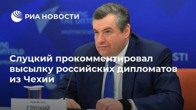 Леонид Слуцкий - Ян Гамачек - Слуцкий прокомментировал высылку российских дипломатов из Чехии - ria.ru - Москва - Россия - Вашингтон - Чехия