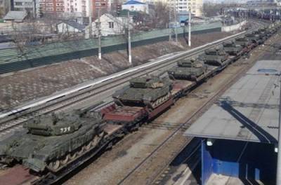 Эшелоны с солдатами и техникой идут днем и ночью: Россия наращивает силы у границы с Украиной. ВИДЕО - from-ua.com - Краснодарский край - Воронежская обл. - Ростовская обл. - Тимашевск