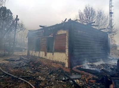 В Смоленской области загорелись две постройки - rabochy-put.ru - Смоленская обл. - район Починковский