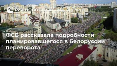 Александр Лукашенко - Юрий Зенкович - ФСБ рассказала подробности планировавшегося в Белоруссии переворота - ria.ru - Москва - США - Белоруссия - Петропавловск-Камчатский