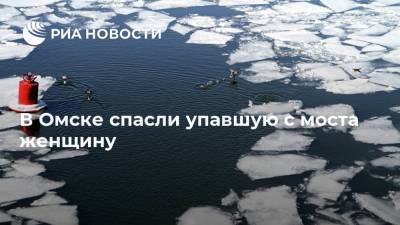 В Омске спасли упавшую с моста женщину - ria.ru - Омск - Омская обл.