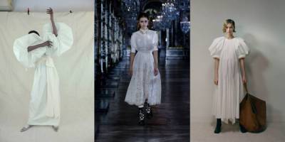 Белое хлопковое платье – самый романтичный тренд сезона - skuke.net