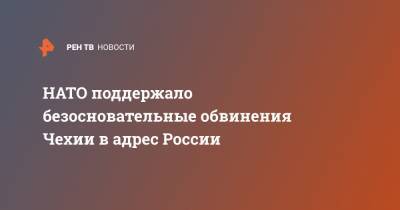 Андрей Бабиш - НАТО поддержало безосновательные обвинения Чехии в адрес России - ren.tv