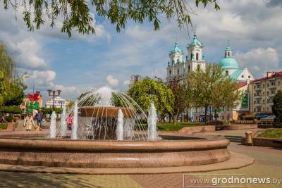 1 мая заработают фонтаны, а в Пышках будет большой концерт - grodnonews.by - Гродно