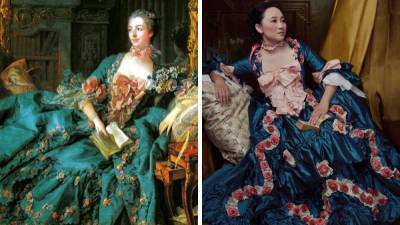 Какая красота: врач шьет уникальные платья, которые одевали женщины 300 лет назад - 24tv.ua