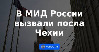 Ян Гамачек - Андрей Бабиш - В МИД России вызвали посла Чехии - news.mail.ru - Прага