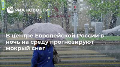 Роман Вильфанд - В центре Европейской России в ночь на среду прогнозируют мокрый снег - ria.ru - Москва - Россия