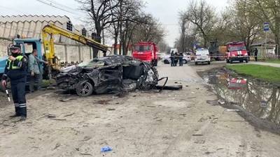 Груда железа: опубликовано видео с места гибели пятерых подростков в ДТП - gazeta.a42.ru - Ростовская обл. - Новочеркасск