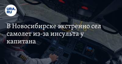 В Новосибирске экстренно сел самолет из-за инсульта у капитана - ura.news - Токио - Новосибирск - Япония - Париж