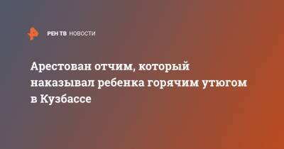 Арестован отчим, который наказывал ребенка горячим утюгом в Кузбассе - ren.tv - Кемеровская обл. - Ростовская обл. - Новокузнецк