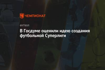 Игорь Лебедев - В Госдуме оценили идею создания футбольной Суперлиги - championat.com