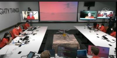 Вертолет Ingenuity NASA 19 апреля провел первый испытательный полет над Марсом - видео - ТЕЛЕГРАФ - telegraf.com.ua