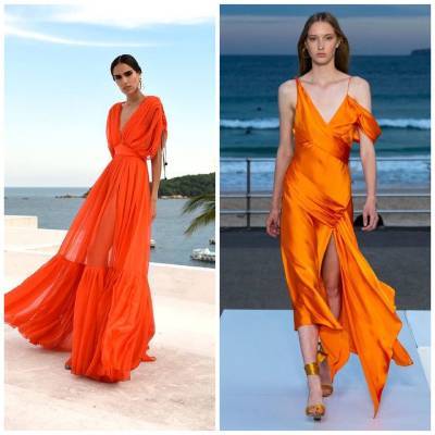 Оранжевый – хит сезона: 10 модных платьев апельсинового цвета - ivona.bigmir.net