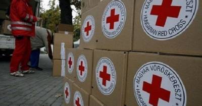 Красный Крест отправил на оккупированный Донбасс новую партию гуманитарки - dsnews.ua - Донецкая обл.