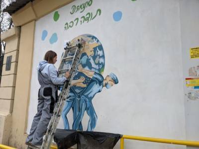 На стене одесской Еврейской больницы появится мурал в честь врачей - odessa-life.od.ua - Одесса