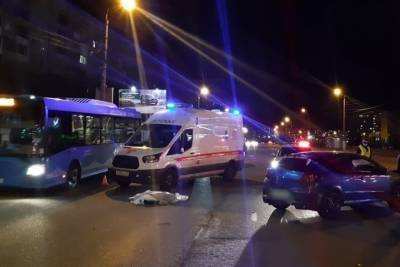 Хозяйка выбежала на дорогу вслед за собакой: опубликовано видео страшного ДТП на Можайского в Твери - tver.mk.ru - Тверь