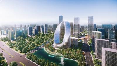Волшебный глаз: инновационный небоскреб для китайского производителя смартфонов - 24tv.ua - Китай