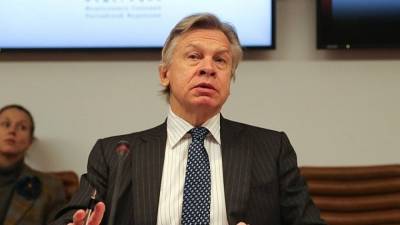 Алексей Пушков - Владимир Познер - Ллойд Остин - Пушков ответил на обещания США поддержать Украину при обострении в Донбассе - nation-news.ru - Киев