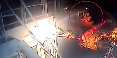 Северный поток 2: появилось видео, как польские рыбаки протаранили российское судно Владислав Стрижев - nv.ua - Россия - Польша - Балтийское Море