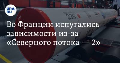 Клеман Бон - Во Франции испугались зависимости из-за «Северного потока — 2» - ura.news - Париж - Берлин