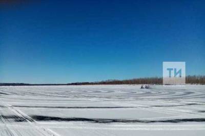 На Вятке в Татарстане сделали чернение льда против заторов - kazan.mk.ru - респ. Татарстан