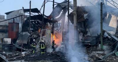 В Харькове — масштабный пожар в масляном цехе (ФОТО, ВИДЕО) - dsnews.ua - Харьковская обл. - Харьков - Гсчс