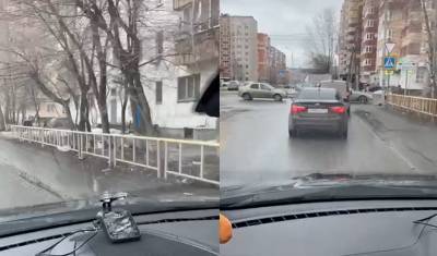 Жители Тюмени требуют обратить внимание на тротуары улицы Депутатской - nashgorod.ru - Тюмень