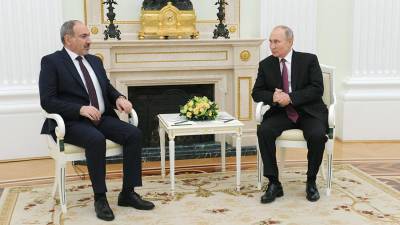 Владимир Путин - Дмитрий Песков - Никол Пашинян - Песков подтвердил планы Путина встретиться с Пашиняном - iz.ru - Москва