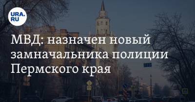 МВД: назначен новый замначальника полиции Пермского края. Инсайд URA.RU подтвердился - ura.news - Пермский край - Забайкальский край - Чита