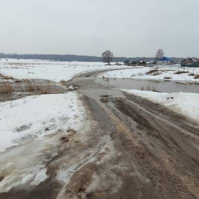 Паводок начался в Нижегородской области: затопило первый автомобильный мост - interfax-russia.ru - Нижегородская обл.