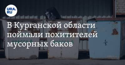 В Курганской области поймали похитителей мусорных баков - ura.news - Курганская обл. - район Шадринский