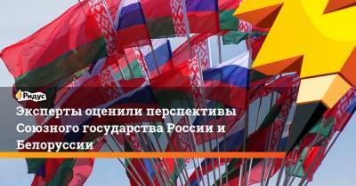 Эксперты оценили перспективы Союзного государства России и Белоруссии - ridus.ru - Москва - ?