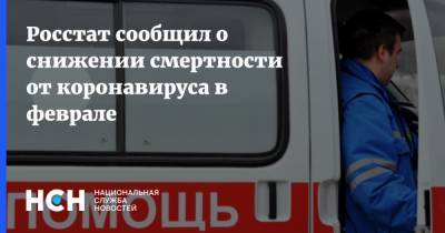 Росстат сообщил о снижении смертности от коронавируса в феврале - nsn.fm