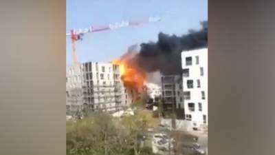 Мощный взрыв, прогремевший под Лионом, попал на видео - vesti.ru - Москва