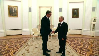 Владимир Путин - Александр Вучич - Вучич мастерски овладел русским и общается с Путиным без... - politnavigator.net - Москва - Россия - Сербия