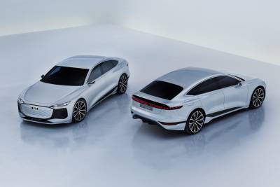 Audi представил концепт электромобиля A6 E-Tron concept на платформе PPE с мощностью 350 кВт, батареей 100 кВтч и запасом хода 700+ км - itc.ua - Германия - Shanghai