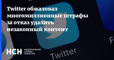 Зульфия Гуринчук - Twitter обжаловал многомиллионные штрафы за отказ удалить незаконный контент - nsn.fm - Москва - район Таганский, Москва - Twitter