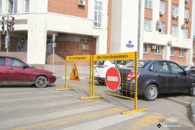 В Твери водители упорно едут под «кирпич» на перекрытую для ремонтных работ улицу - afanasy.biz - Тверь