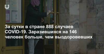 За сутки в стране 888 случаев COVID-19. Заразившихся на 146 человек больше, чем выздоровевших - news.tut.by - Минск