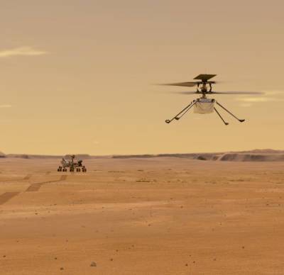 NASA впервые провело запуск вертолета на другой планете: Как это было - techno.bigmir.net