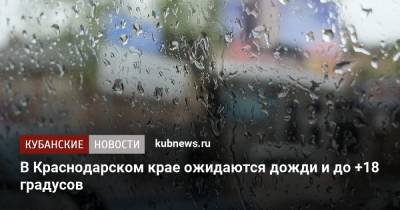 Роман Вильфанд - В Краснодарском крае ожидаются дожди и до +18 градусов - kubnews.ru - Краснодарский край