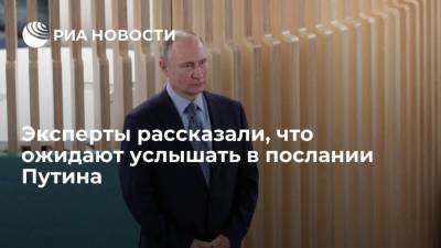 Владимир Путин - Дмитрий Полевой - Ольга Беленькая - Эксперты рассказали, что ожидают услышать в послании Путина - smartmoney.one