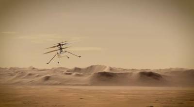 NASA показало видео полета вертолета на Марсе - techno.bigmir.net
