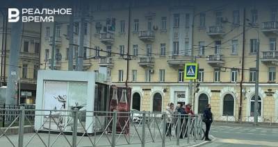 Привет из 90-х: в Казани около сквера Тукая разместили ларек - realnoevremya.ru - респ. Татарстан - Казань