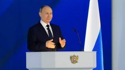 Владимир Путин - Путин начал послание Федеральному собранию с подведения итогов борьбы с пандемией - russian.rt.com