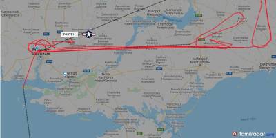 США запустили беспилотник RQ-4A Global Hawk ВВС США для наблюдения за действиями армии РФ в оккупированном Крыму – видео, карта - ТЕЛЕГРАФ - telegraf.com.ua - США - Крым - Николаев - Ростовская обл. - Мариуполь